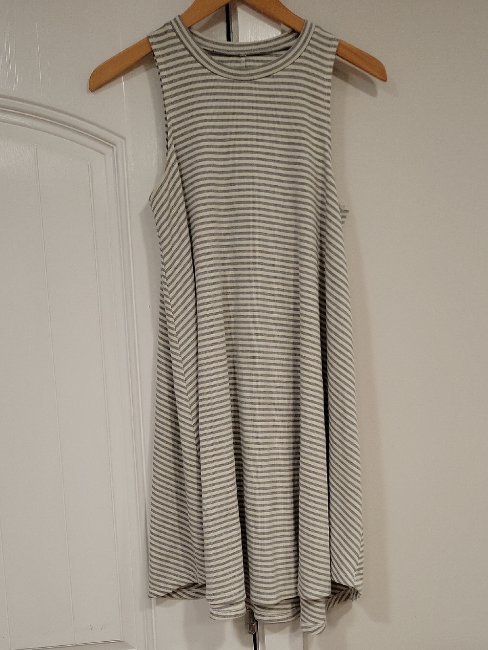 By Together You and I Striped Swing Dress Womens Size Medium